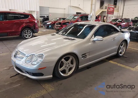 2003 Mercedes-Benz Sl 500 from USA, damaged, VIN WDBSK75F03F016434